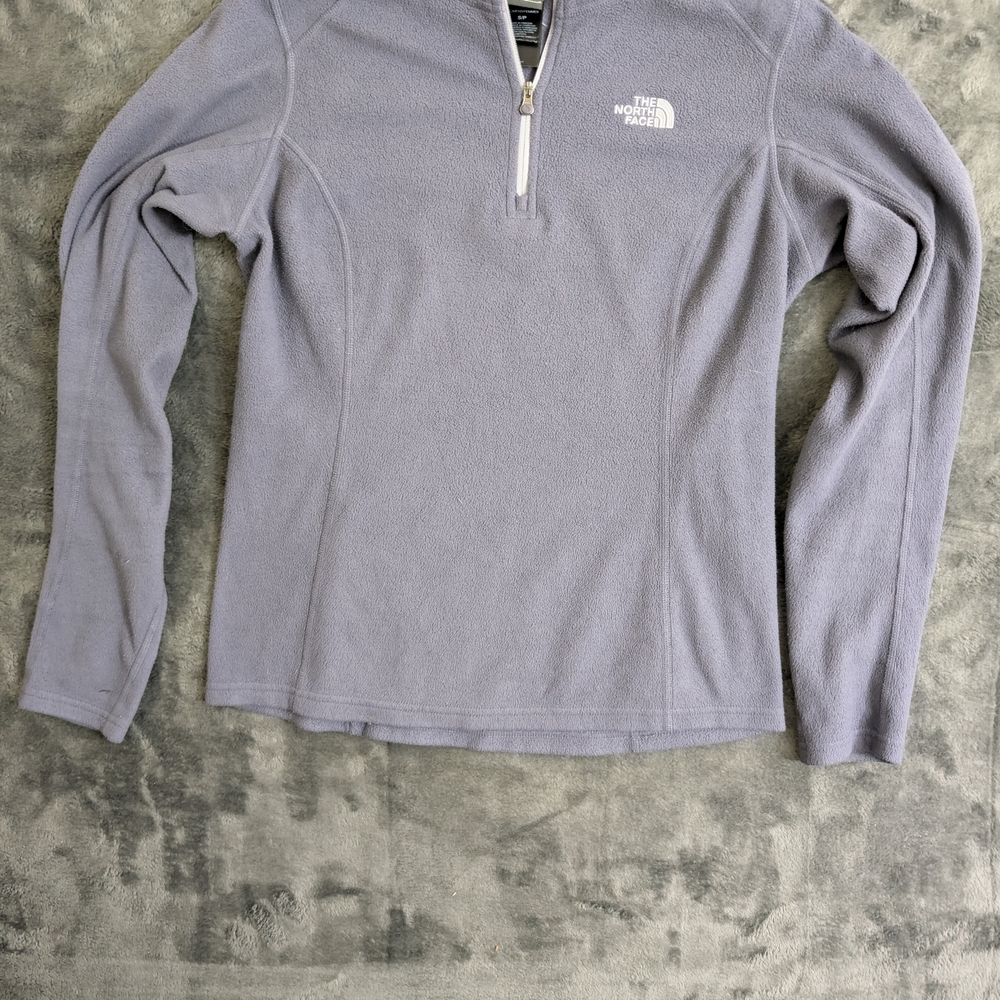 The North Face Purple Quarter-Zip Fleece